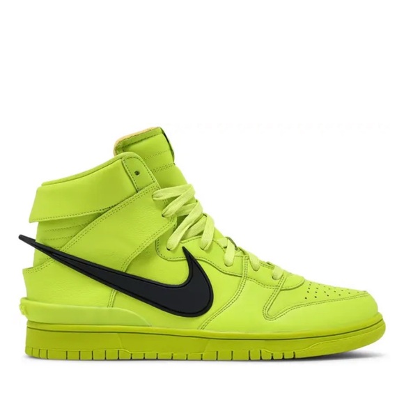 Nike Other - New Ambush x Nike Dunk High 'Flash Lime with Box men size 7.5 women 9
